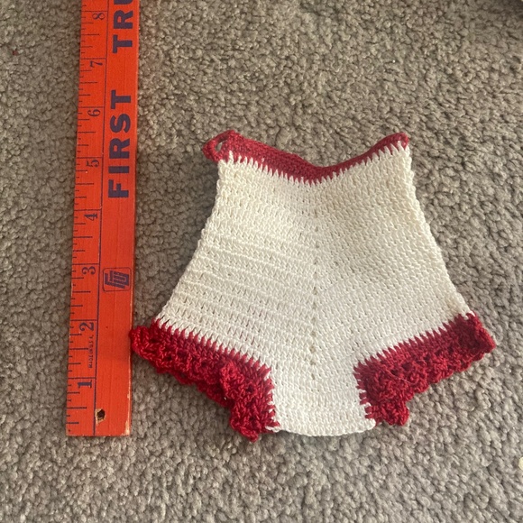 Vintage crocheted dress set - Picture 4 of 4